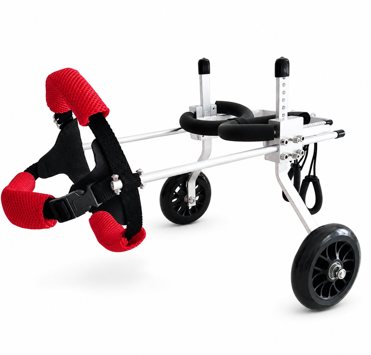 LumiPaws™ Fully Adjustable Dog Wheelchair – Lightweight Mobility Cart for Small & Toy Breeds