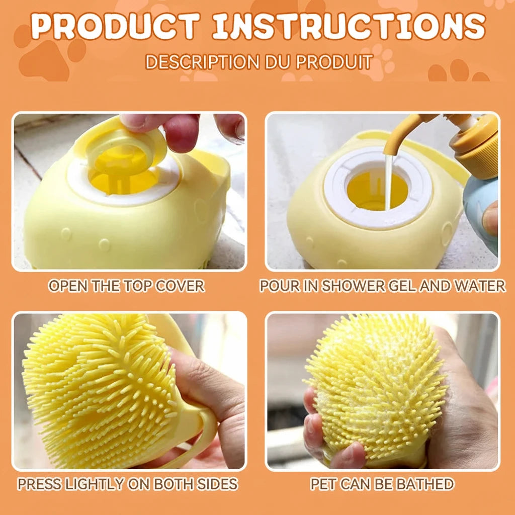 LumiPaws Bathing Brush