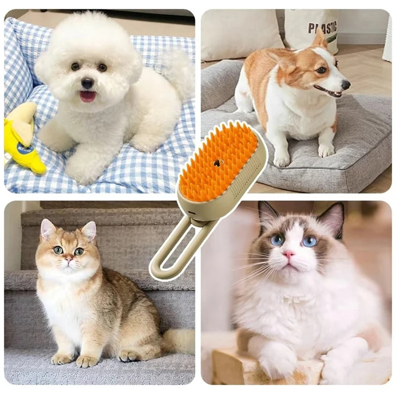 LumiPaws Electric Steam Brush